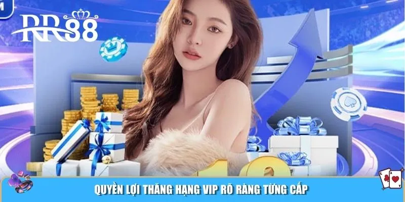 Quyền lợi thăng hạng VIP rõ ràng từng cấp